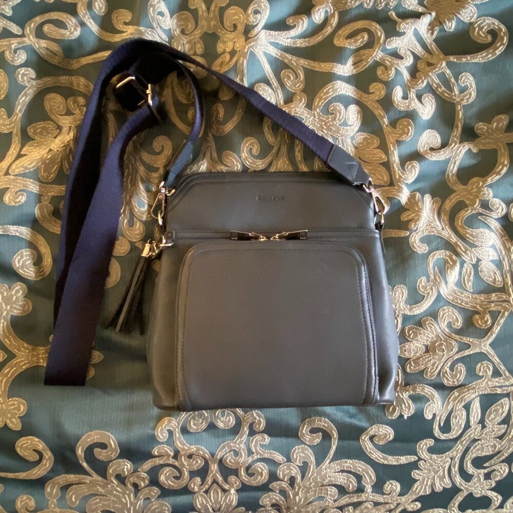 Roulens Crossbody Purse Organizer Blue